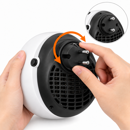 Calefactor termocerámico portátil de enchufe