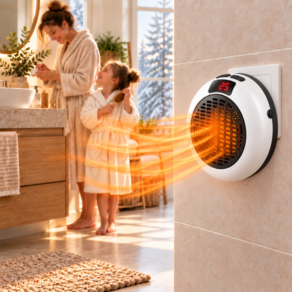 Calefactor termocerámico portátil de enchufe